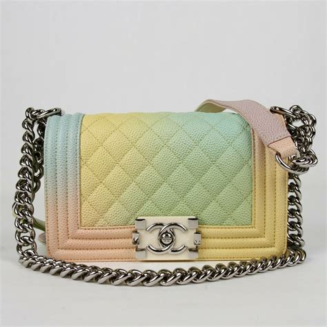 chanel le boy rainbow